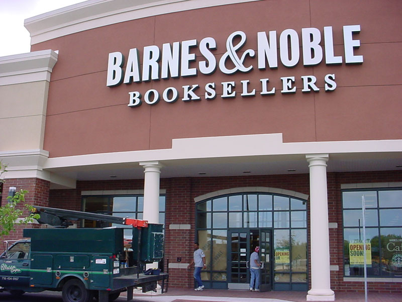Barnes & Nobles Channel Letter Signs