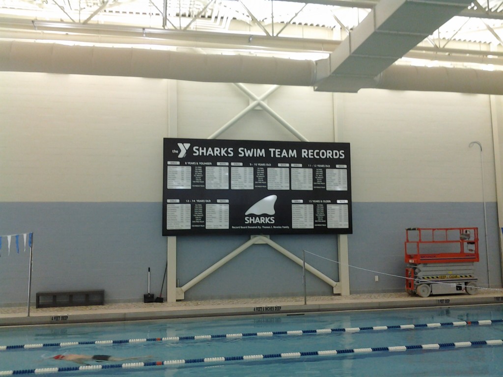 Athletic Board Sign