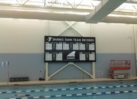 Athletic Board Sign