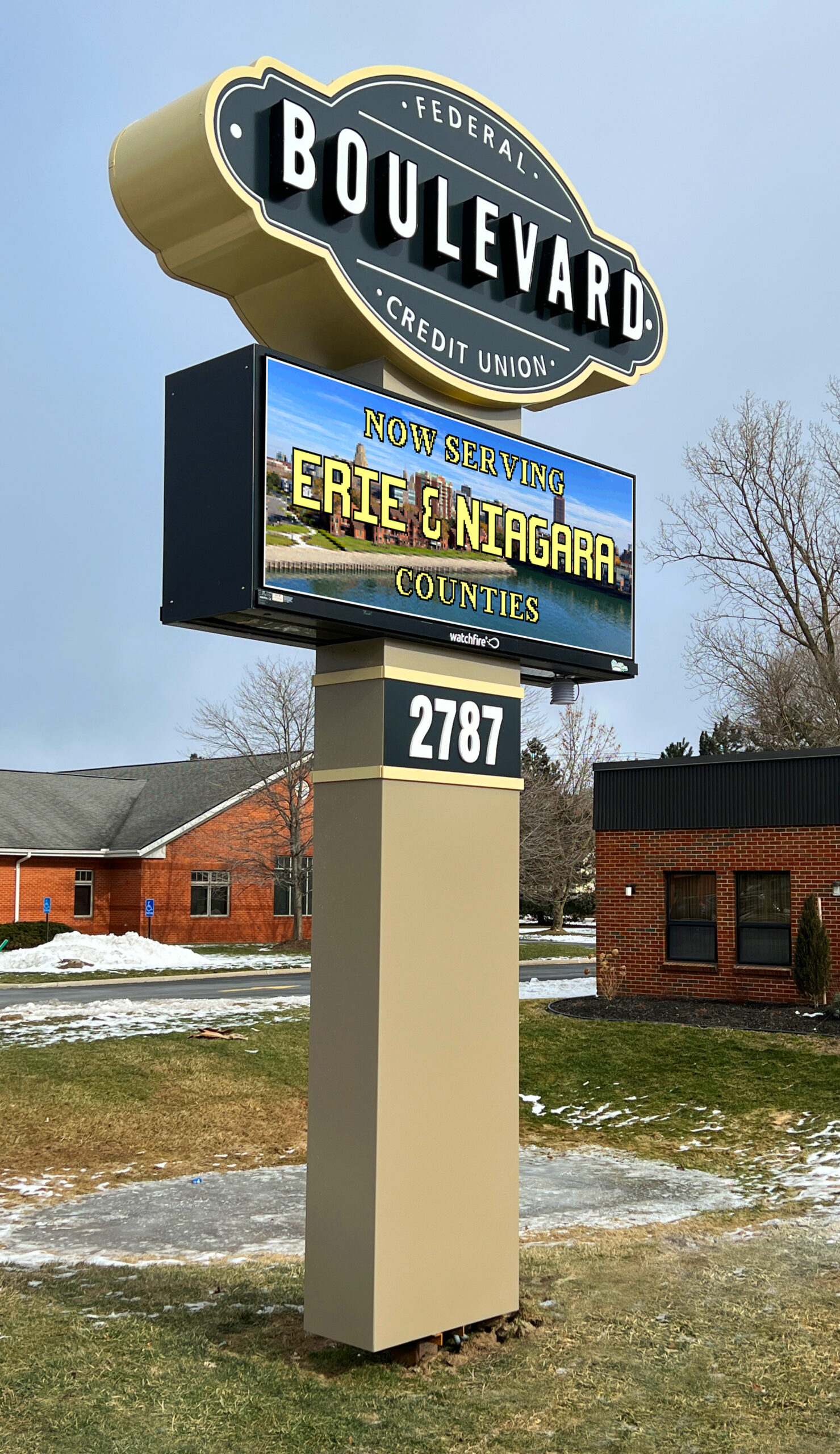 Boulevard Federal Credit Union Ulrich Signs